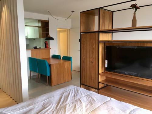 Apartamento Lindo Studio Novo Finamente Decorado Lazer Completo
