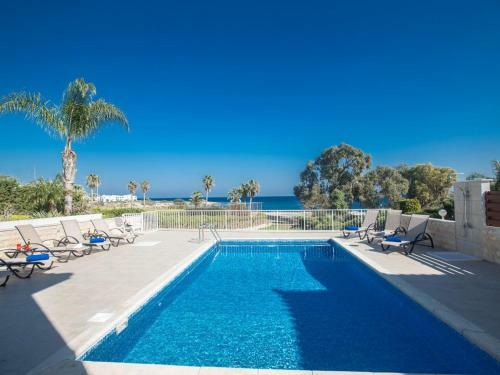 Villa Mesogi Seafront Stunning 4bdr Fontline Protaras Villa