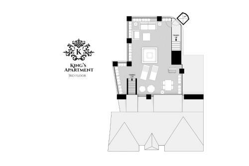 Triplex Kings Apartment In Old Town