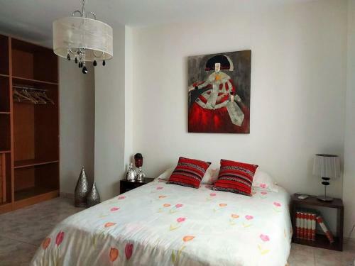 Panoramic-view Holiday Home In Arona With Jacuzzi