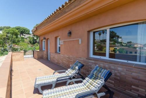Lloret de Mar Villa Sleeps 10 Pool Wifi