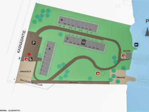 Holiday Home Kasn�s Marina B10