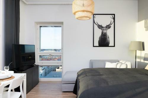 Apartamento Uleabo Penthouse Studio With A Stunning View In Oulu!