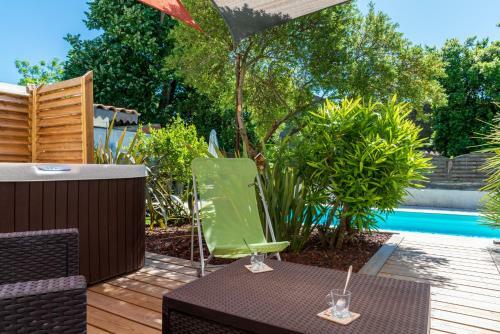L'or Azur, Jacuzzi Priv� Et Piscine Chauff�e