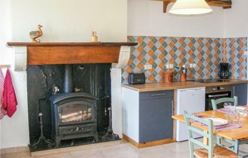 Awesome Home In Nantiat W/ 2 Bedrooms