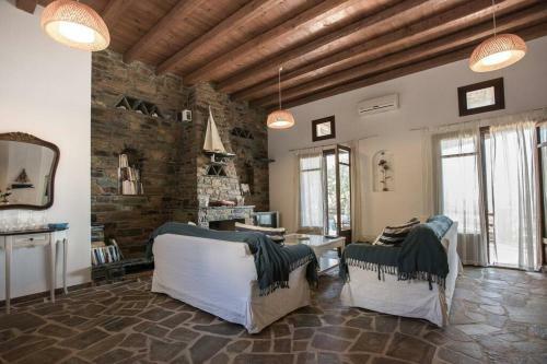2ag252-house With A Pool In Andros