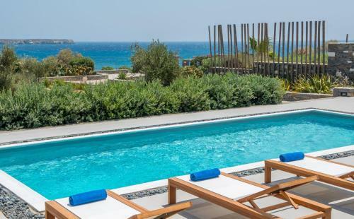 Luxury Paros Villa Master Villa Sea View Private Pool 3 Bdr Tserdakia