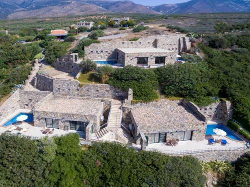 Meliti Sunset View & Private Pool Villa With Jacuzzi 4 Couples