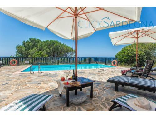 Alghero, Villa Barranch Con Piscina Vista Mare