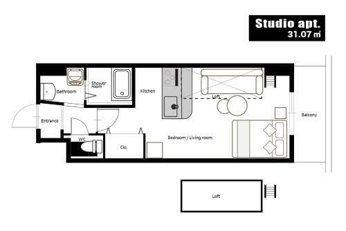 Apartamentos Grand Polestone Otemachi