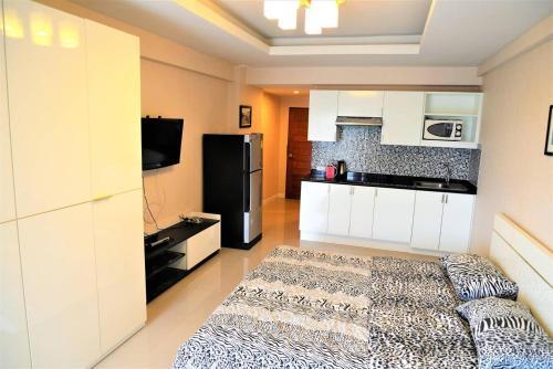 Apartamento Sleek Studio At Jomtien Beach Condominium S1 Beach Front