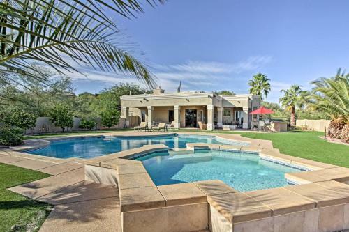 Spacious Luxe Oro Valley Home With Pool, Spa And Mtn View