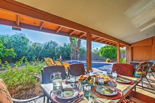 Scottsdale Home With Fireplace And Private Heated Pool!