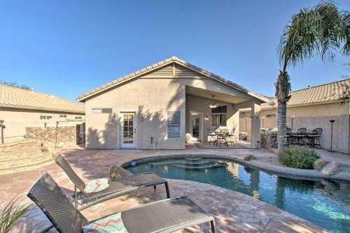 Phx Gem With Game Room And Private Pool Pets Welcome!