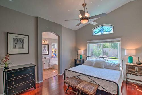 Modern Phoenix Oasis With Heated Pool, Patio And Grill