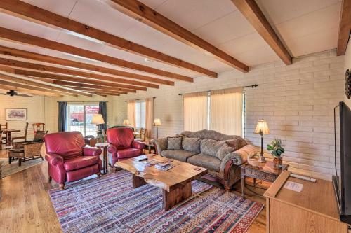 Sedona Home On 1 Acre With Pool And Red Rock Views!