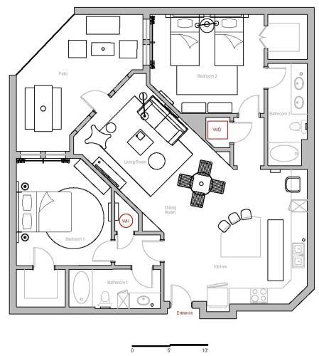 Apartamento Sleek 2br In Tempe #3023 By Wanderjaunt