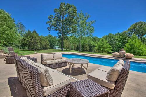 Family-friendly Norfork Lake Retreat Private Pool