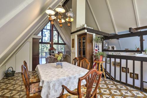 Gorgeous A-frame Cabin With Deck - 1 Mi To Lake Tahoe