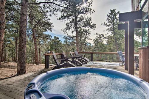 Chic Boulder Mountain Home With Hot Tub And Views