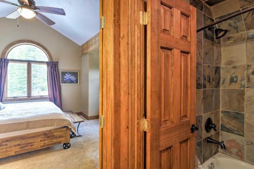 Fairplay Log Cabin With Deck And Incredible Mtn Views!