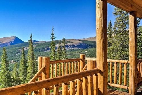Grand Fairplay Cabin With Deck And Mountain Views