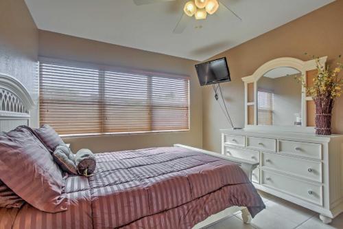 Tropical Cape Coral Home With Private Dock On Canal!