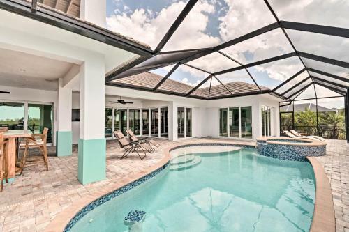 Luxury Waterfront Cape Coral Home With Pool!