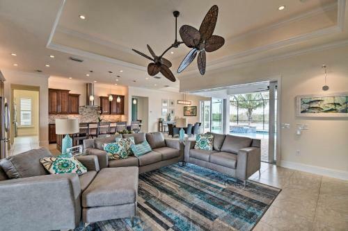 Luxury Waterfront Cape Coral Home With Pool!