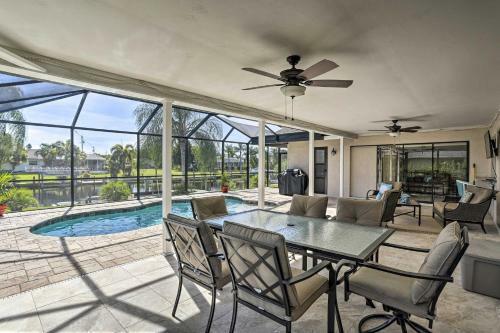 Canalfront Cape Coral Retreat Private Dock And Pool