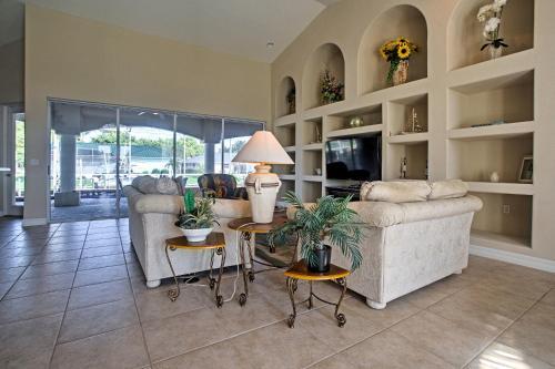 Cape Coral Canalfront Home With Pool, Lanai And Dock!