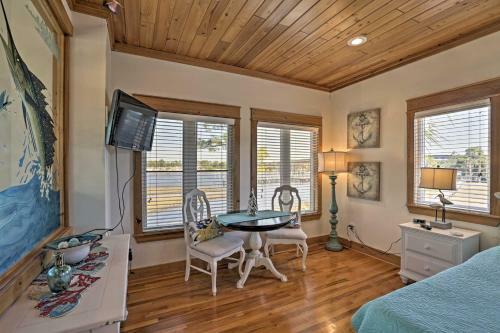Riverfront Carrabelle Home With Patio And Private Dock