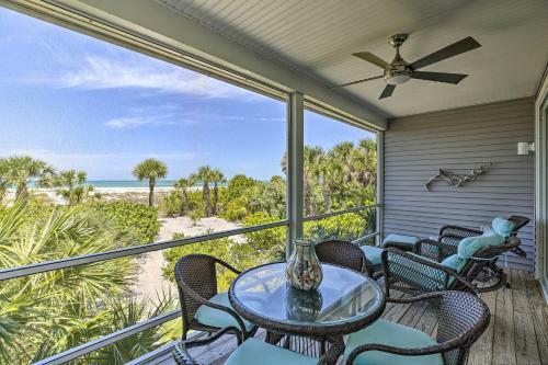 Apartamento Beachfront Upper Captiva Condo With Sunset View!