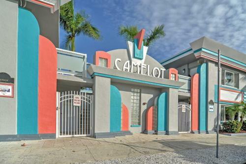 Apartamento Clearwater Beach Art Deco Studio With Pool Near Coast