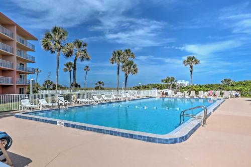 Apartamento Oceanfront Cocoa Beach Condo With View -walk To Pier!