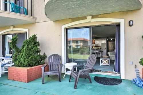 Townhome On St Augustine Beach With Pool And Patio!