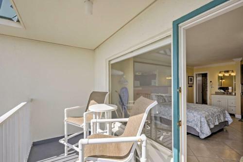 Apartamento Daytona Beach Studio With Oceanfront Balcony And Pool!