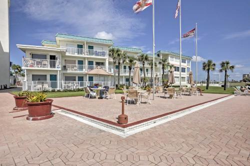 Apartamento Daytona Beach Studio With Oceanfront Balcony And Pool!