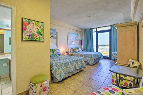 Apartamento Oceanfront Resort Condo Steps To Daytona Beach!