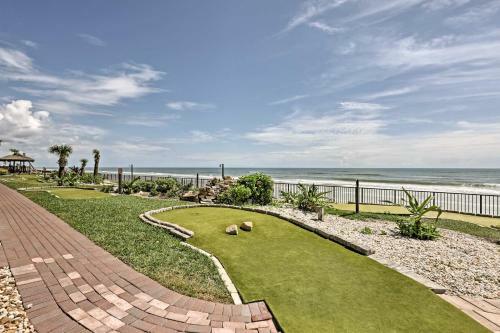 Apartamento Oceanfront Resort Condo Steps To Daytona Beach!