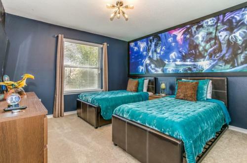 Modern Large Pool Home Next Disney-world Orlando