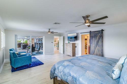 New Listing! Modern Retreat With Private Pool & Dock Home