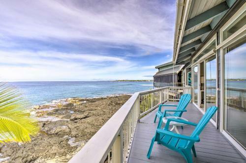 Mermaid Manor Idyllic Oceanfront Kona Escape