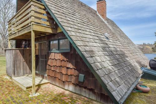 544 Dream Waterfront A Frame In East Orleans With Direct Water Access And Private Yard True Cape Cod Oasis
