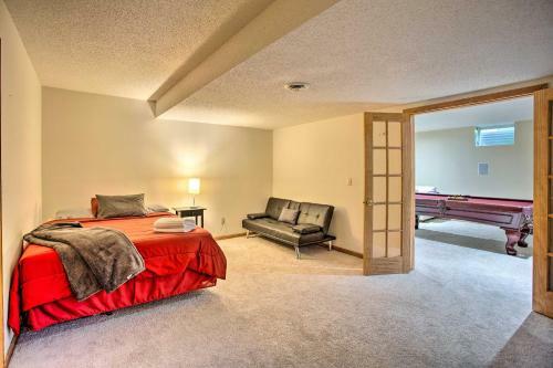 Executive Eden Prairie Home With Deck, Game Room