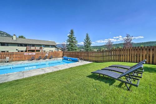 Apartamento Cozy Mtn-view Ski Condo At Big Sky Golf Course!