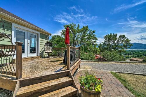 Yellowstone Country Family Home With Deck And View