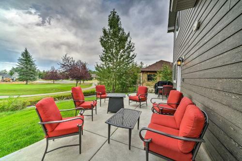 Modern Home On Golf Course With Game Room And Fireplace