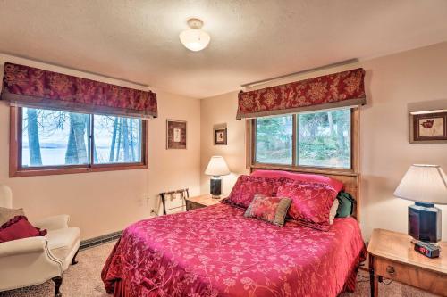 Flathead Lake House With Private Beach And Boat Dock!