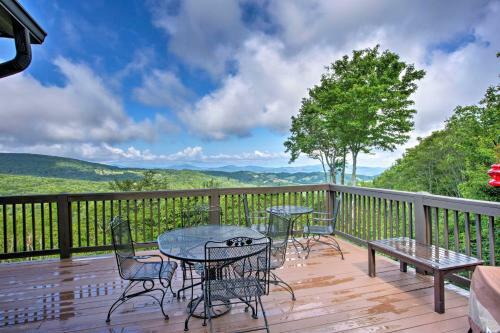 House Of Views In Beech Mountain With Hot Tub, Deck